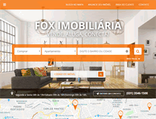 Tablet Screenshot of foximobiliaria.com.br
